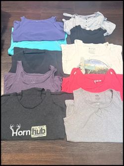 10 Mixed Brand Size Medium Tank Tops TT5