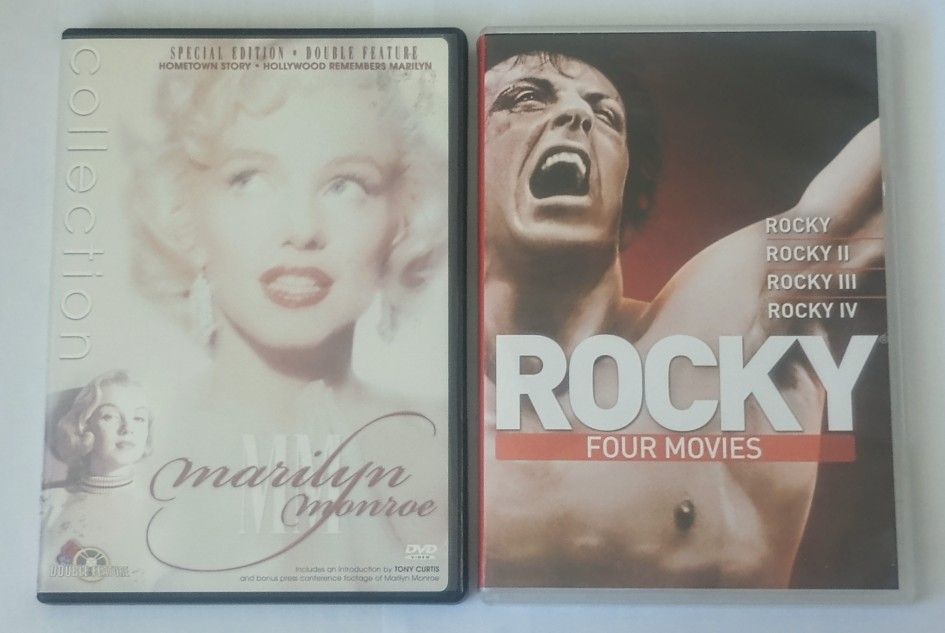 Marilyn & Rocky DVD Collections