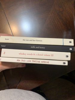 4 poetry books, SIN & KAUR