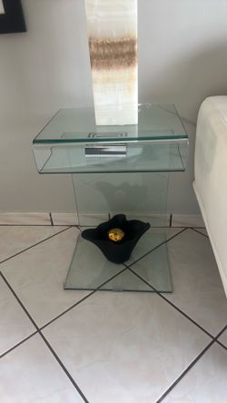 Two side tables