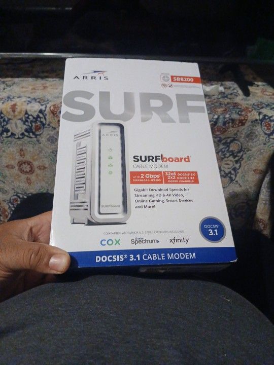 Arris SURF Surfbrd Sb8200 D3.1 Cable Modem