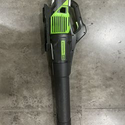 Out Of Box Green Works Leaf Blower