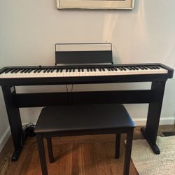 Casio CDPs90 Weighted Keys Keyboard And Stand