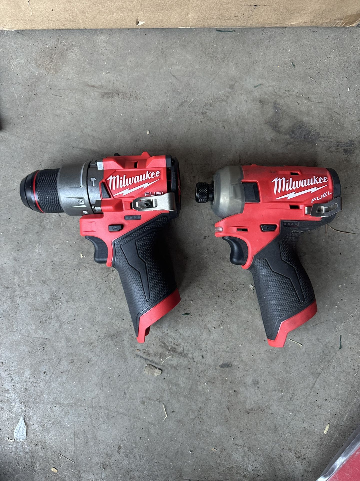 Milwaukee m12 drill n surge impact  only tool