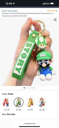 Brand New Mario Keychain 