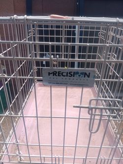 2 Small Dog-cat Cages 2x3 foot With Bottom Trays 1pink 1blue -each