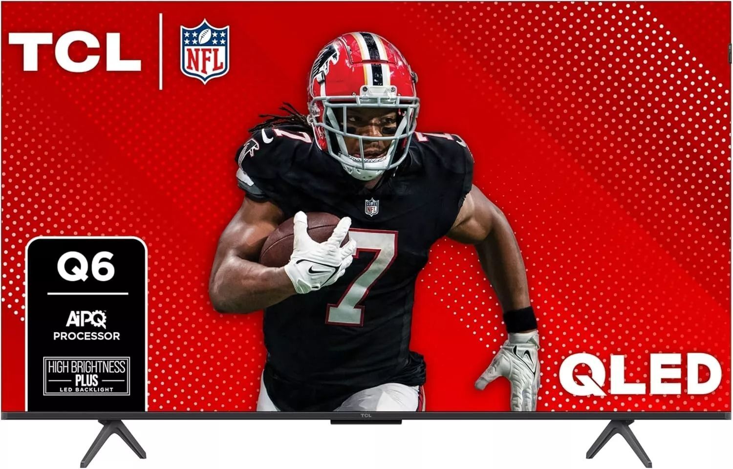 TCL 50-Inch Q65 QLED 4K UHD Smart TV with Google TV (50Q651G, 2024 Model) Dolby