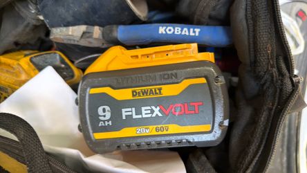 9ah flex volt Dewalt battery