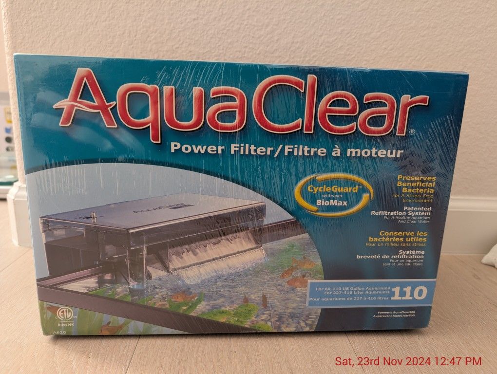 Fluval AquaClear Power filter Brand New