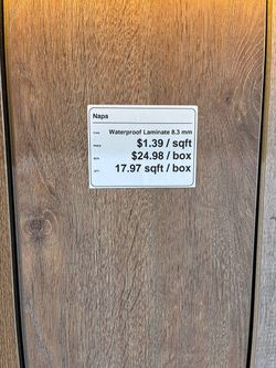 Napa Waterproof Laminate Flooring 8.3mm