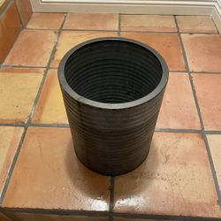 Rustic trashcan metal wedding decor