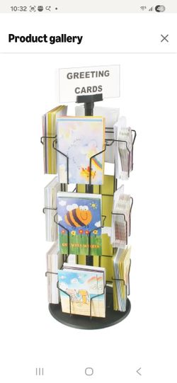 Greeting Card Display Rack