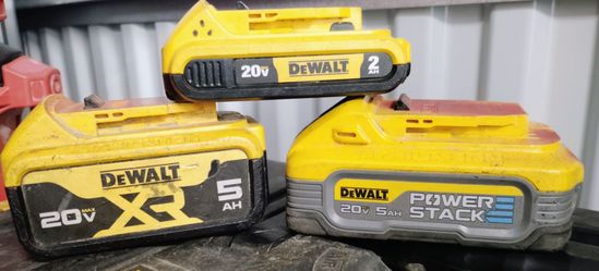DeWalt battery bundle