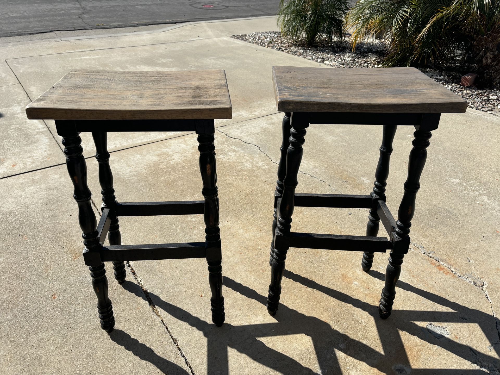 Wooden Bar Stools