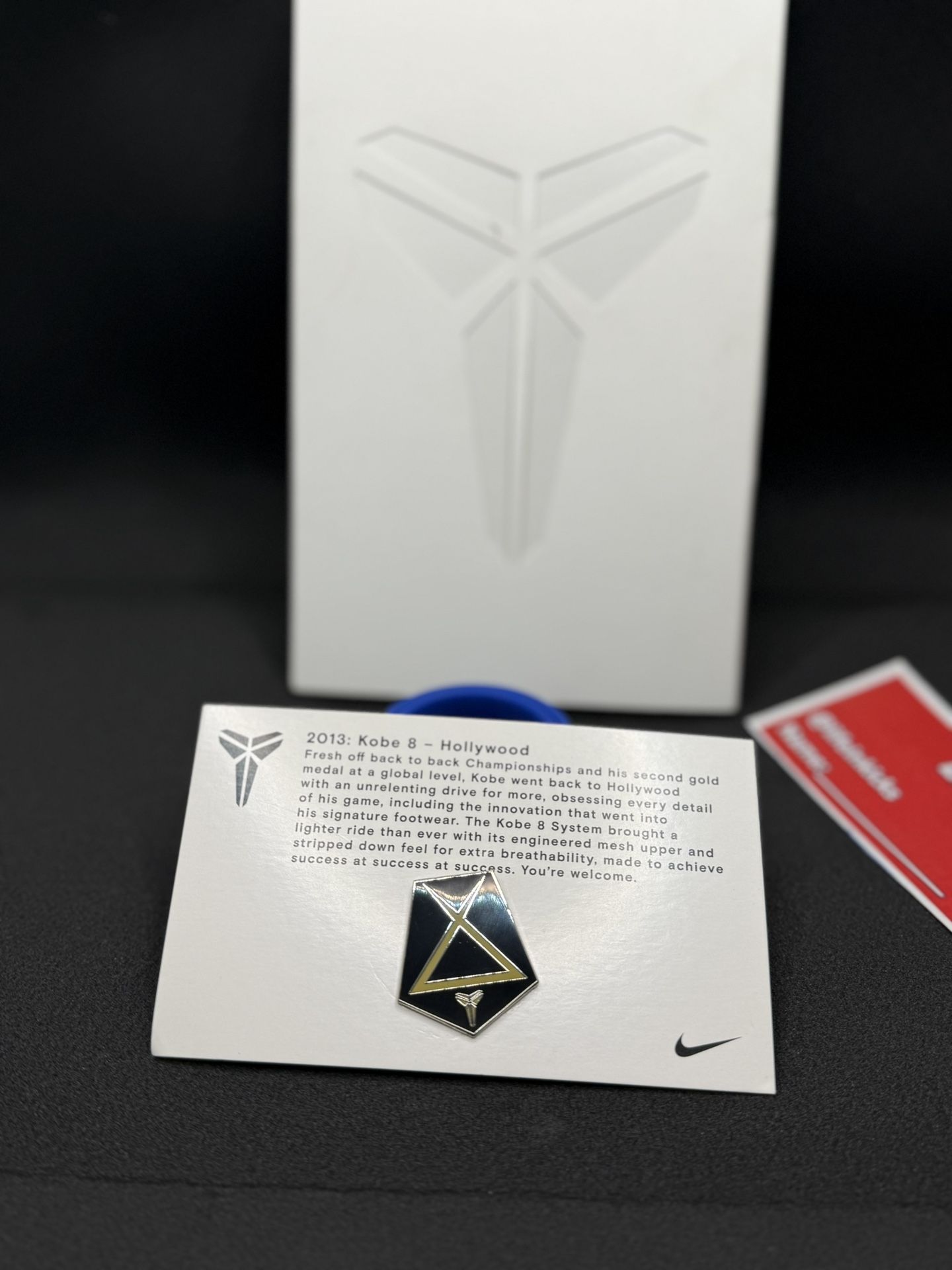 Nike Kobe Pin And Booklet