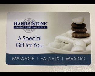 Hand and Stone Massage session