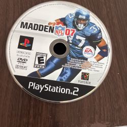 Madden 07 PS2