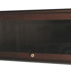 Single Barrister Style Book Shelf Storage Case 