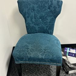 Beautiful Teal Blue Chair