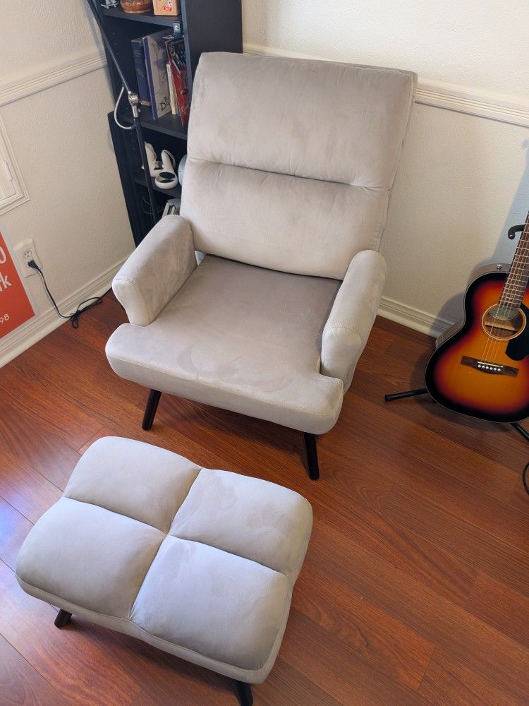 Reclining Chair With Ottoman