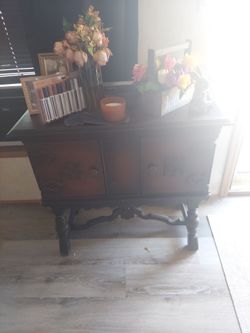 antique side table