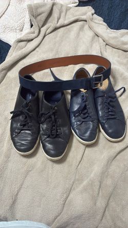 2 pair Cole haan grand os and matching belt! OBO!
