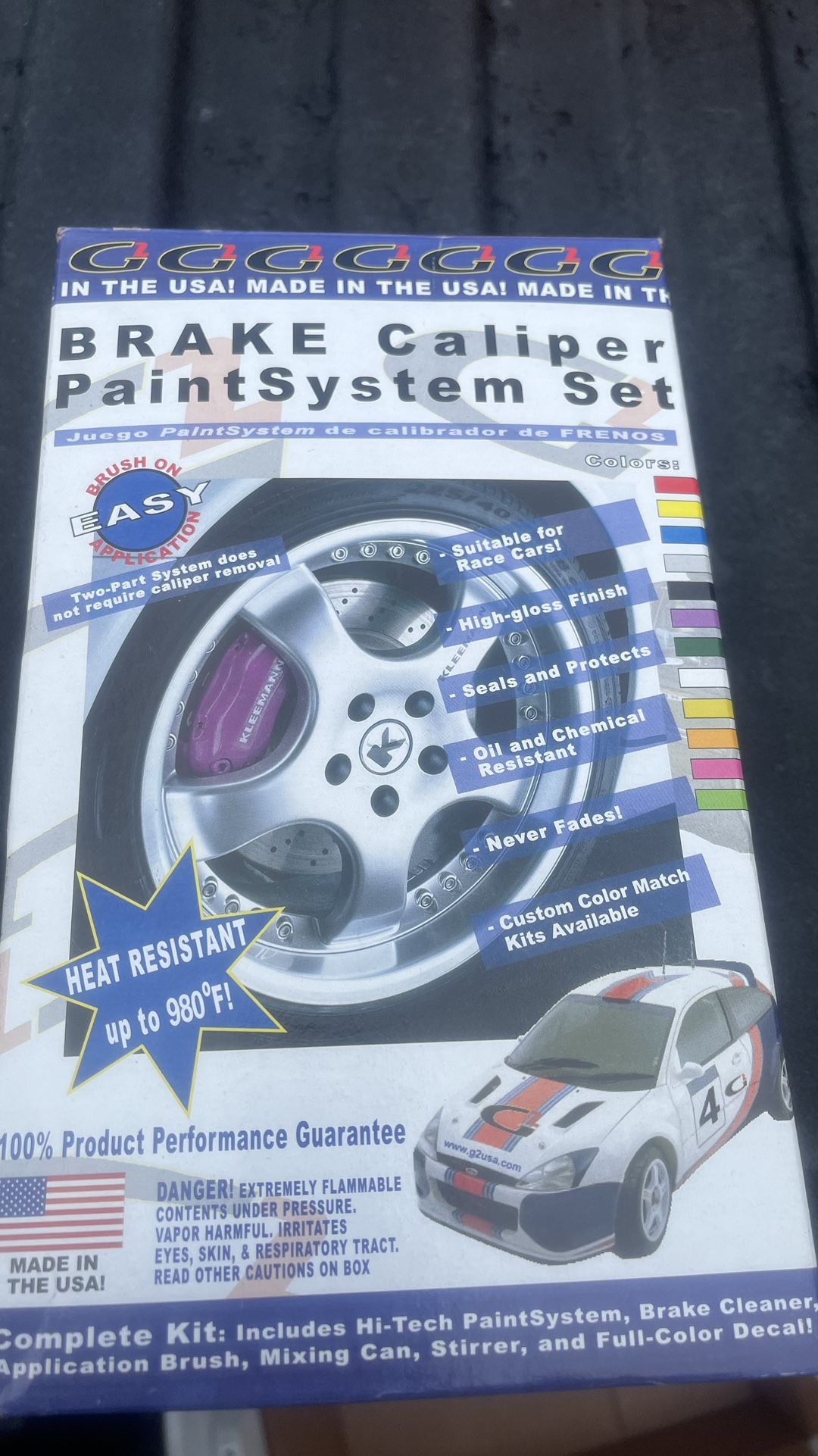 New Color Brake Caliper (white)
