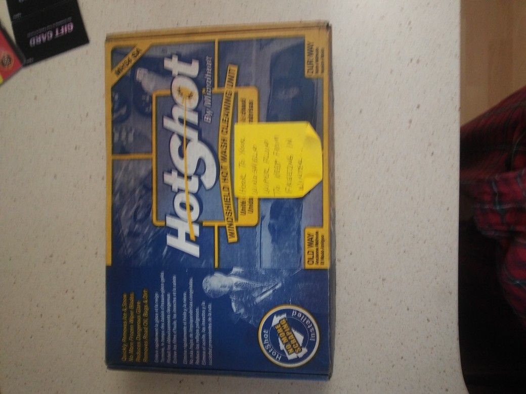 Winshield Hot Wash Cleaning Unit