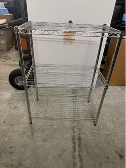 3-tiers Wire Shelving Rack