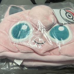Jigglypuff Pokémon Partner Plush Hat (One Size-Adult) Brand New