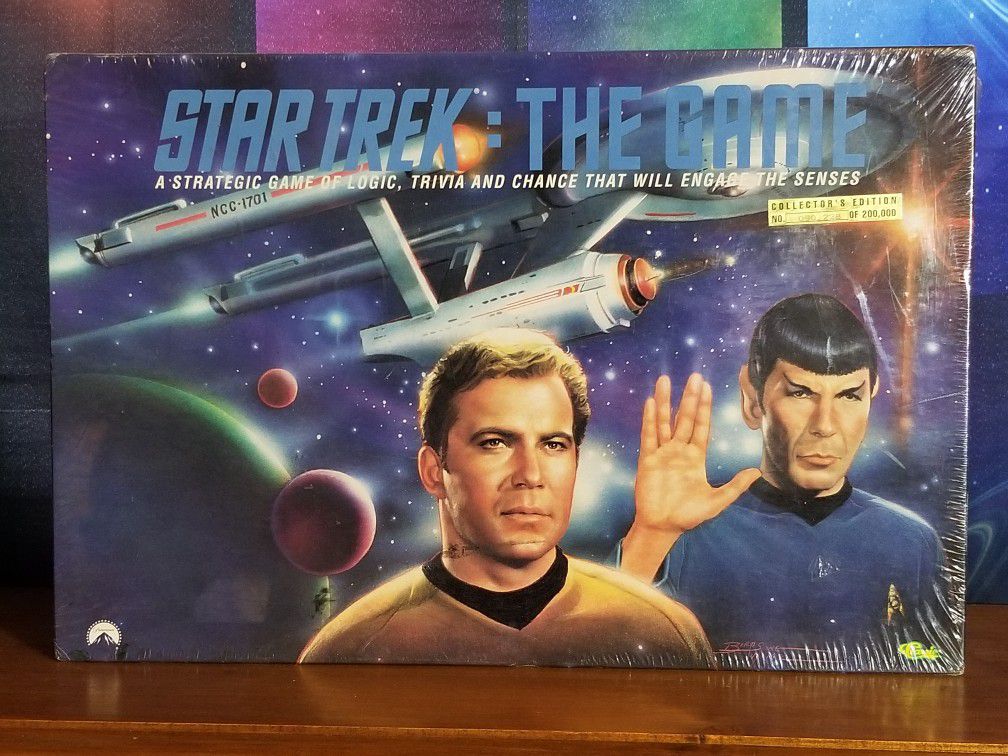 Star Trek The Game Limited Collector's Edition Board Game 1992 NEW Sealed