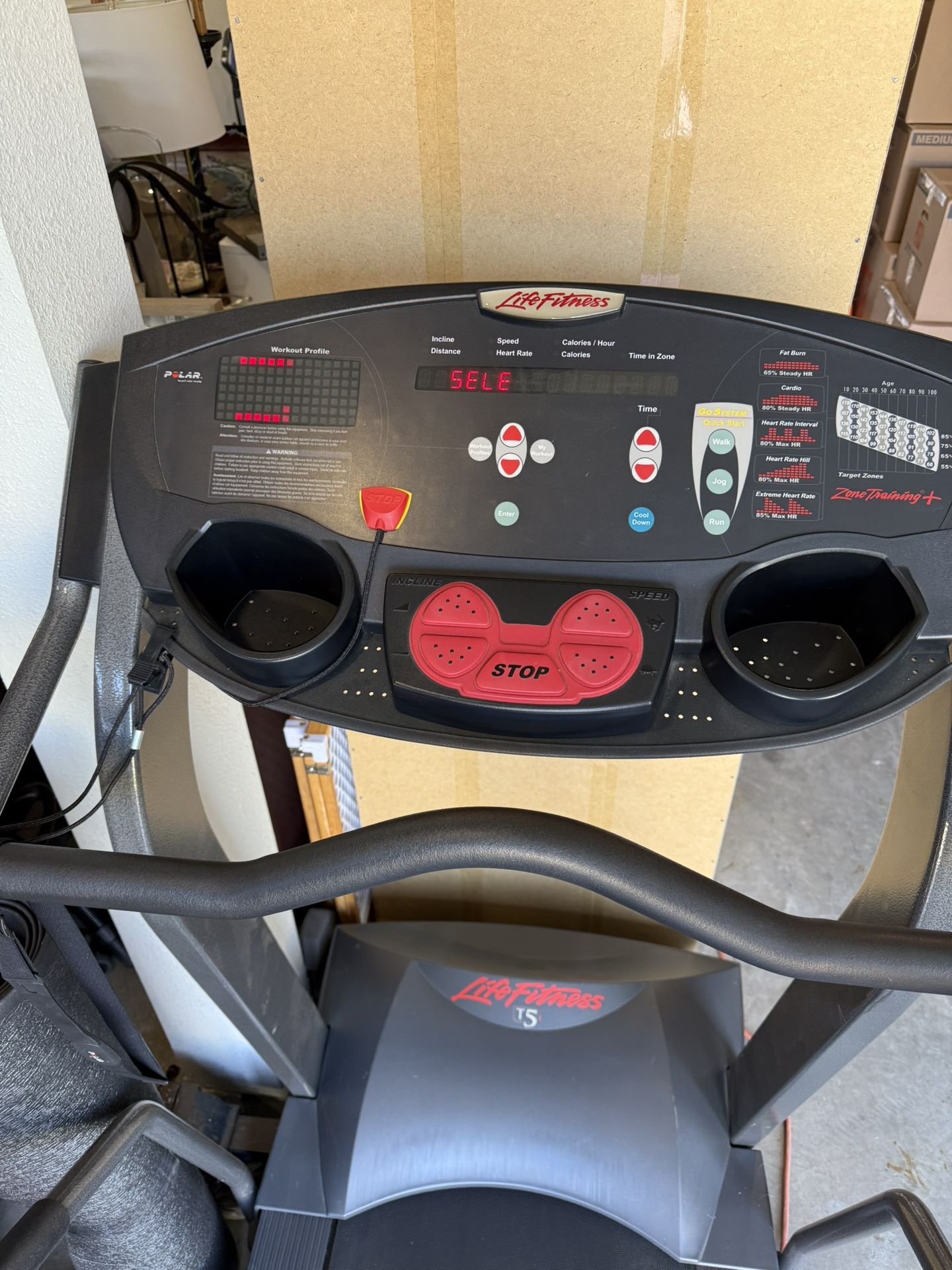 Life fitness T5 Treadmill
