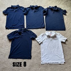 Uniform Shirts Size 8