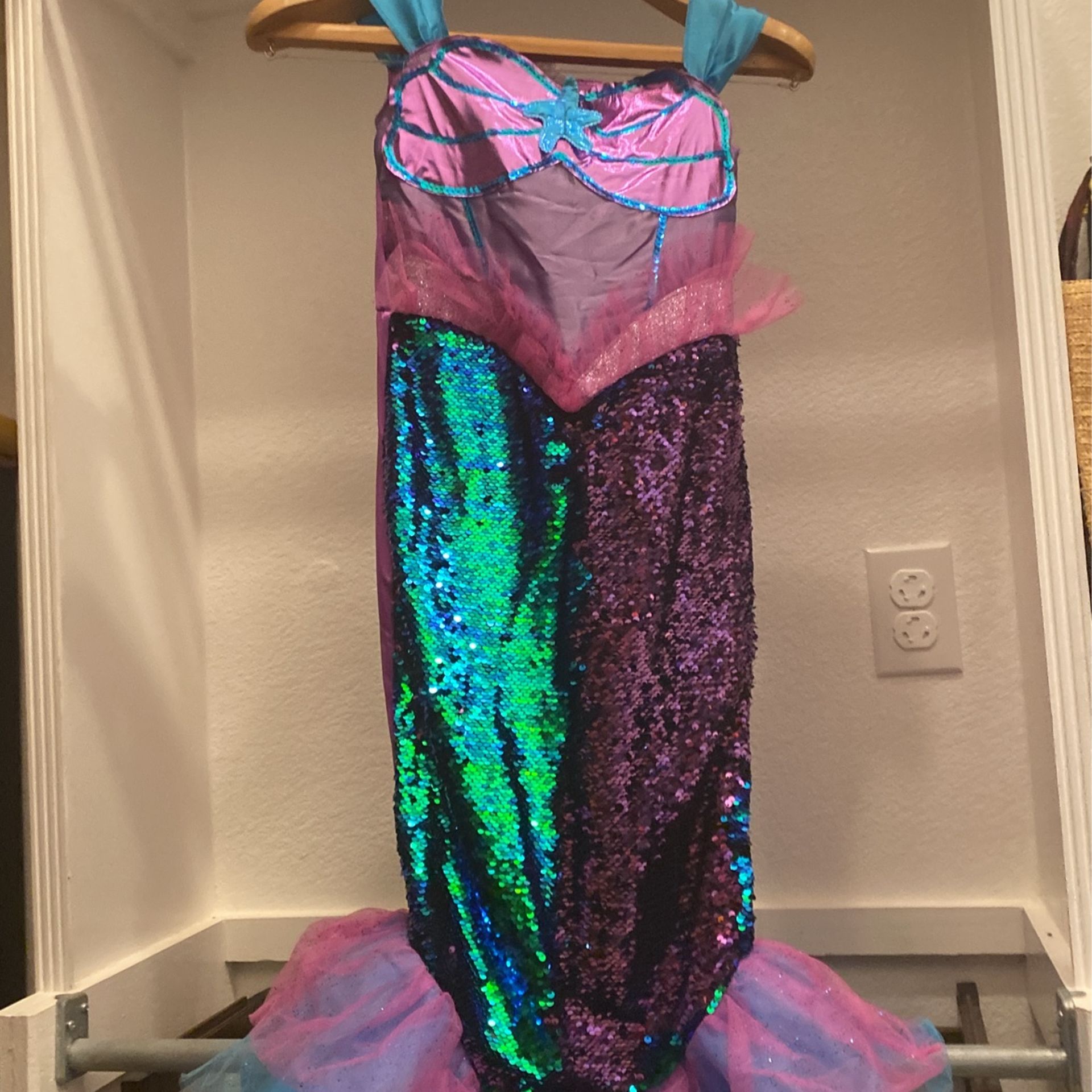 Sequin Color- Changing Mermaid Costume