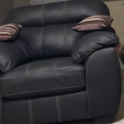 Couch And Oversize Chair