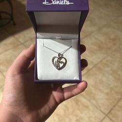 Diamond Heart Necklace 