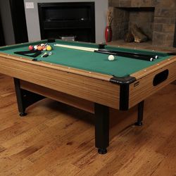 NEW Pool Table W/ Balls & Cue Sticks, Mizerak Billiard Table, Billiard Pool Table !