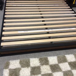 Free King Size Bed frame With Slats. 