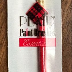 3 Round 42704 Plaid Paint Brush