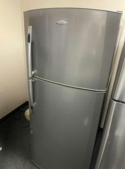 Whirlpool Top Mount Refrigerator Stainless Steel