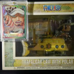 TRAFALGAR LAW

ALT ART Car And Funko Pop Limited Edition From 2023