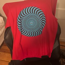 Supreme - Swirl Tee Red M