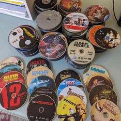 500+ Original DVD Movie Discs ($25 For Everything)