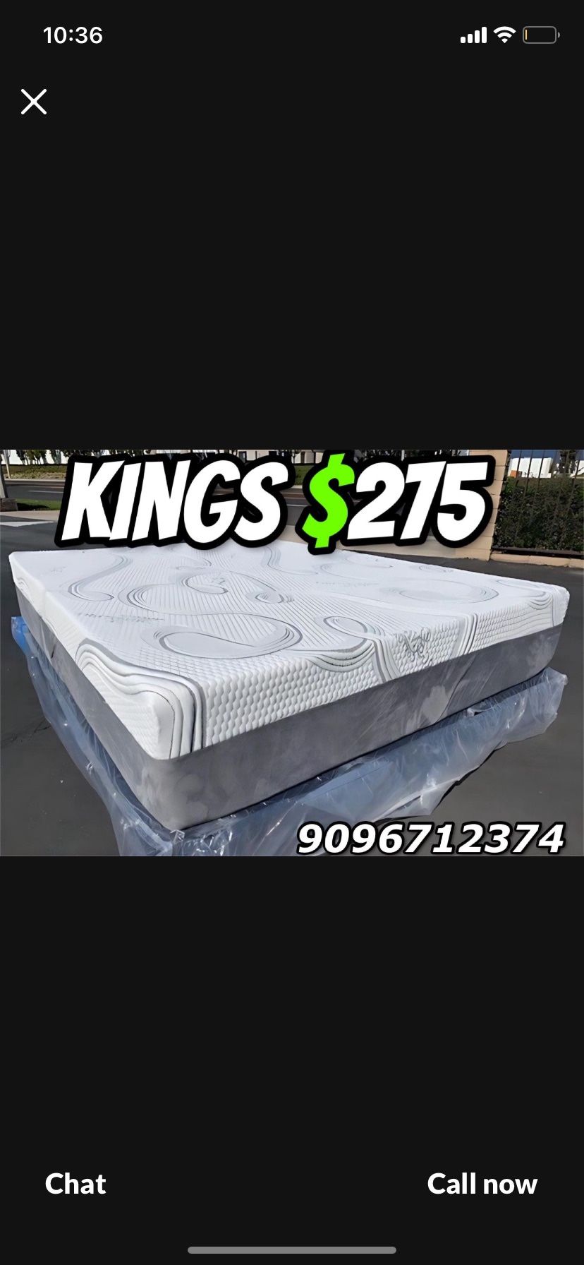 King Organic Hybrid Cool Memoryfoam Matres!!!!