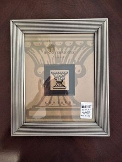 Jennifer Moore Linear Pewter 8x10 Frame "NEW in BOX"