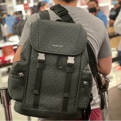 MK Black L backpack