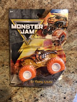 Monster Jam 2026 Official Toon Shaded El Toro Loco 1:64 Diecast Truck, Series 45