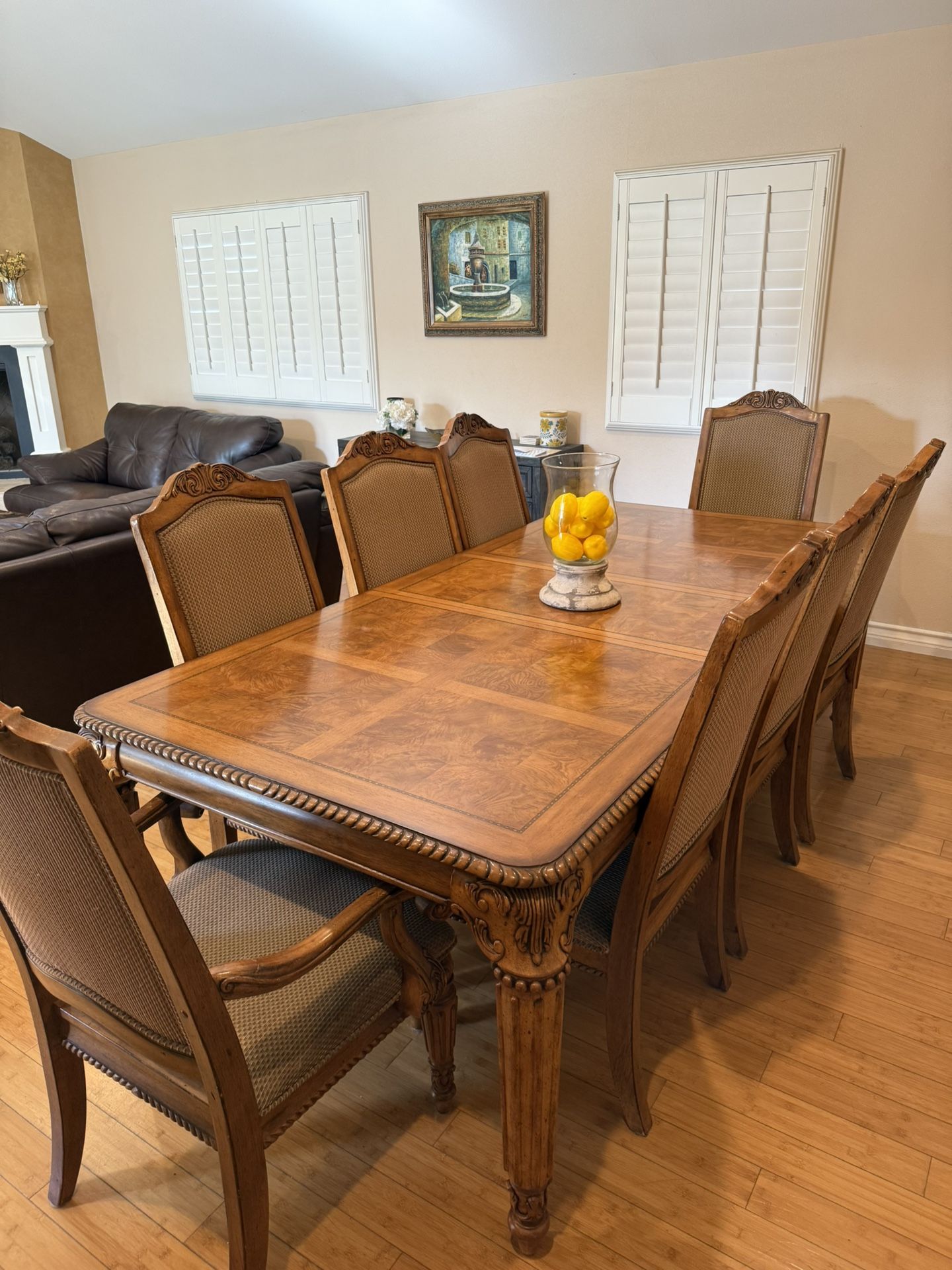 Dining Table With 8 Chairs