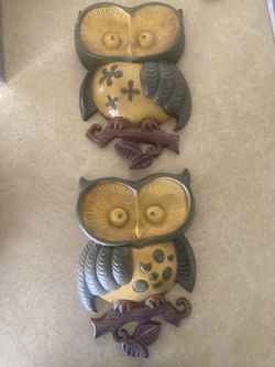 Cast Metal Owls From The 70’s