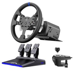 PXN V99 Advanced Sim Racing Car Model Force Feedback Steering Wheel Detachable Racing Wheel 270/900 Degree Race Steering Wheel